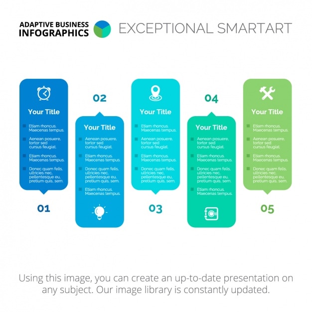 Infografik template-design