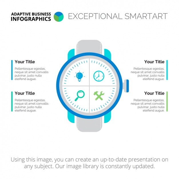 Infografik template-design