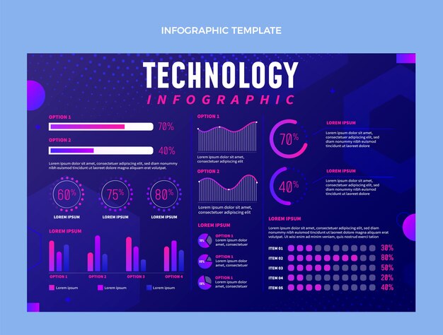 Infografik zur Farbverlaufshalbtontechnologie