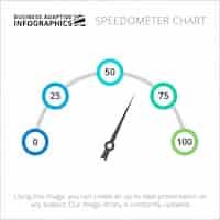 Kostenloser Vektor infograhic template-design