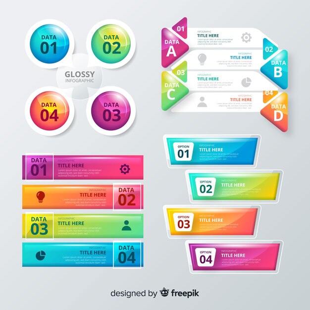 Infographik element collectio