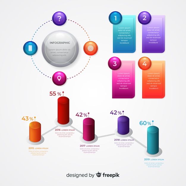 Infographik element collectio