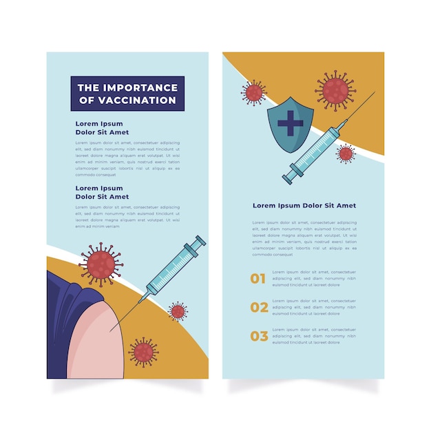 Informationsbroschüre für coronavirus-impfungen