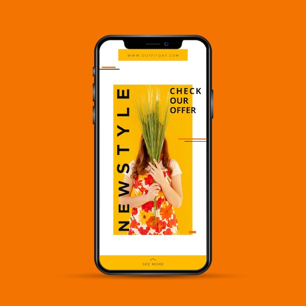 Instagram Geschichte mit Foto