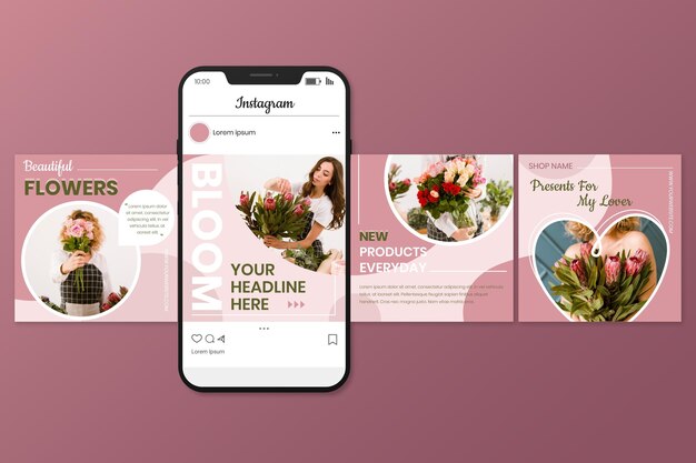 Instagram Karussell Vorlagen