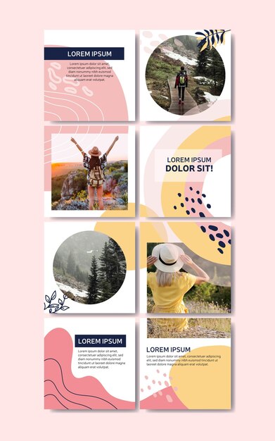 Instagram Puzzle Feed Set