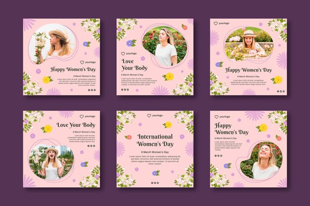 Internationaler Frauentag Instagram Post