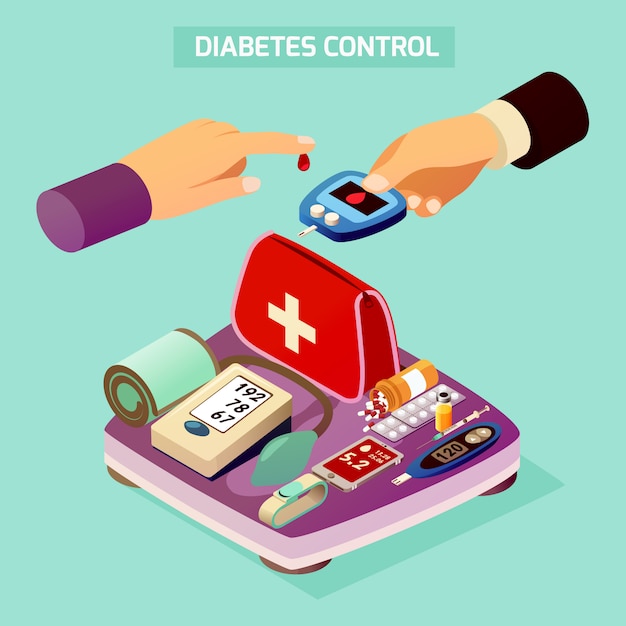 Isometrische Zusammensetzung zur Diabeteskontrolle