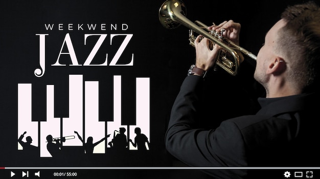 Jazz musik youtube thumbnail