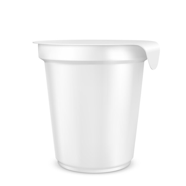 Vector Illustration Der Weissen Verpackung Fur Mayonnaise Saure Sahne Sauce Sahne Joghurt Kostenlose Vektor