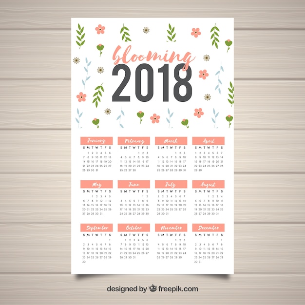 Kalender 2018