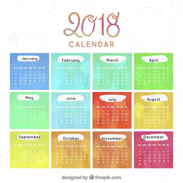 Kalender 2018