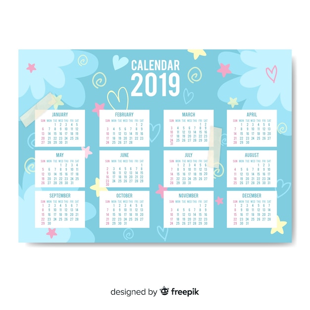 Kalender 2019