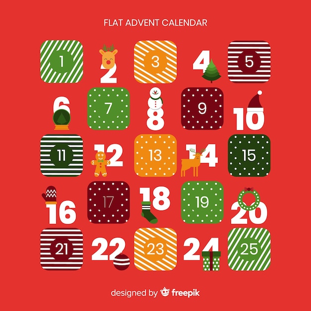 Kalender adventskalender