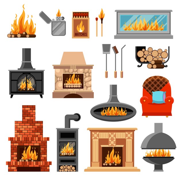 Kamine Icons Set