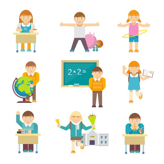 Kinder in der Schule