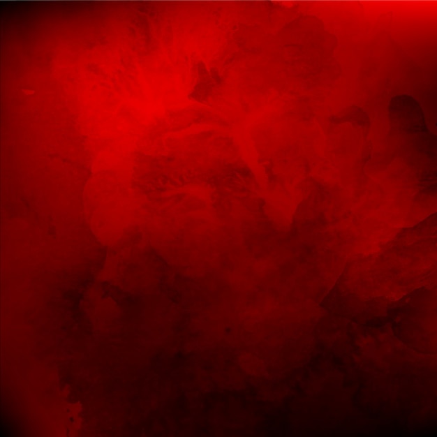 Kostenloser Vektor königlicher aquarell valentine red background
