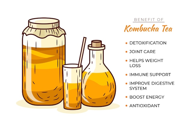 Kombucha Tee Vorteile