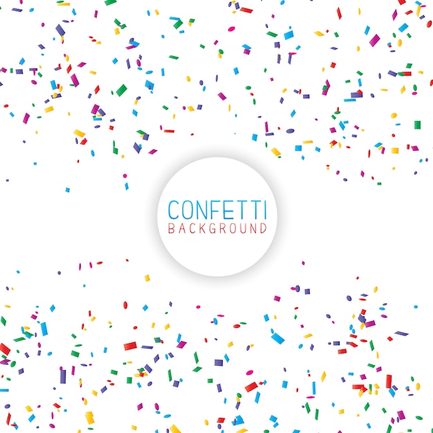 Konfetti Hintergrund