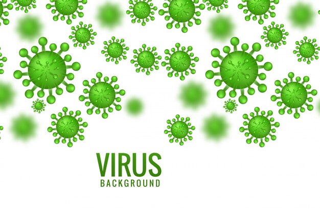 Konzeptdesign für Virusinfektionen oder Bakterien