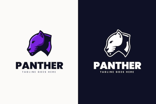 Kreative panther-logo-vorlage