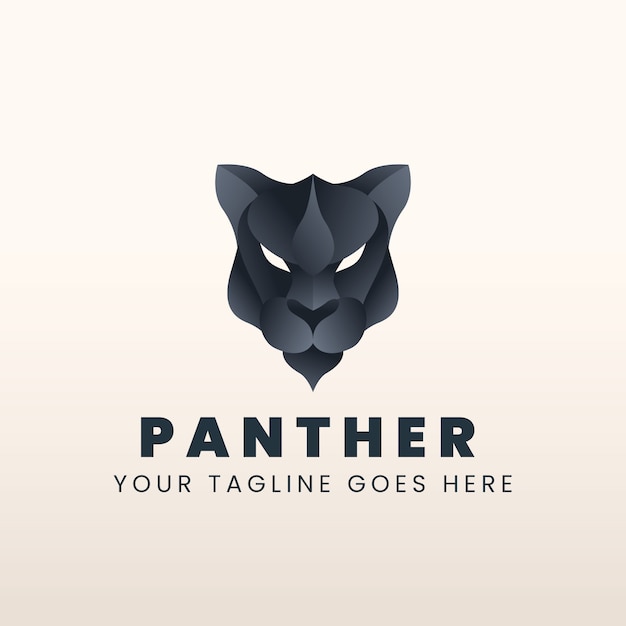 Kreative Panther-Logo-Vorlage