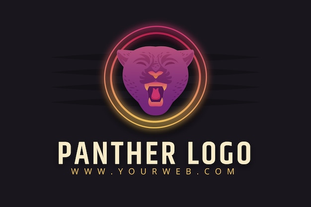 Kreative Panther-Logo-Vorlage