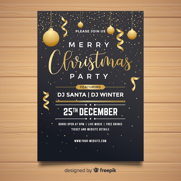 Kreative Weihnachtsfliegerschablone