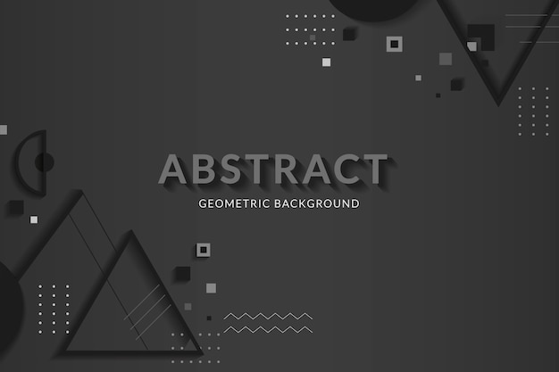 Kostenloser Vektor kreativer raum für geometrische gestaltung