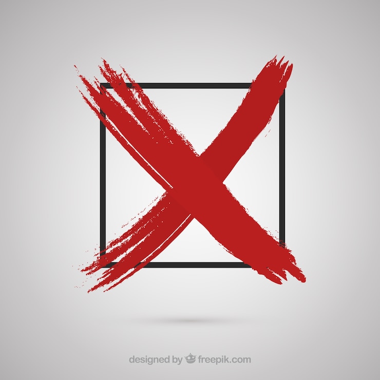 Kostenlose Vektor kreuz-symbol