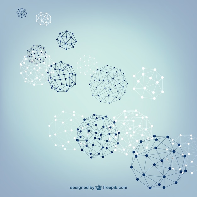 Kostenloser Vektor kugel kugeln vektor-struktur
