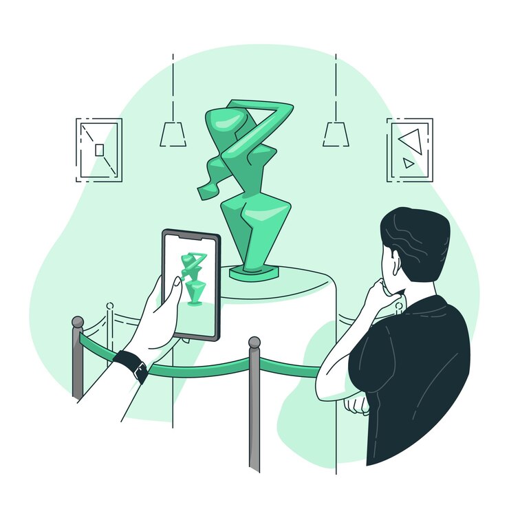 Kostenlose Vektor kunstkonzeptillustration