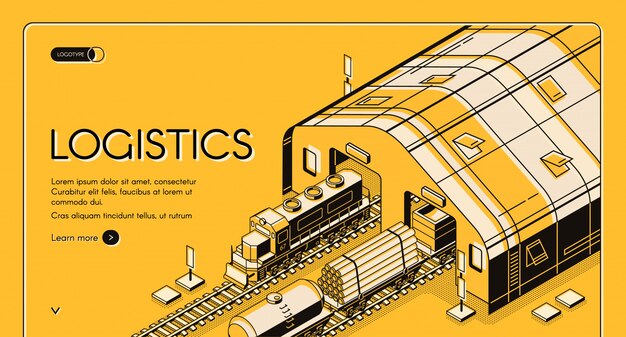 Lagerlogistik, Eisenbahnholzlieferung und Transportprozess