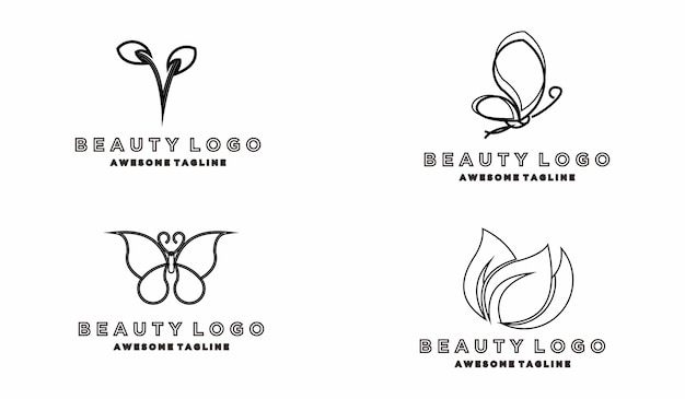 Kostenloser Vektor leaf logo luxuriöses farbenfrohes farbverlaufsdesign