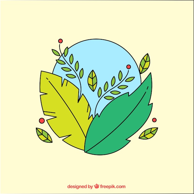 Leaves illustration