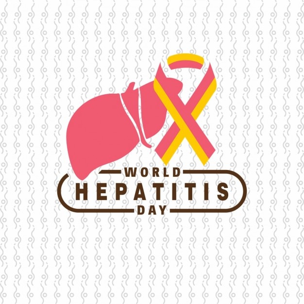 Leber für welt-hepatitis-tag