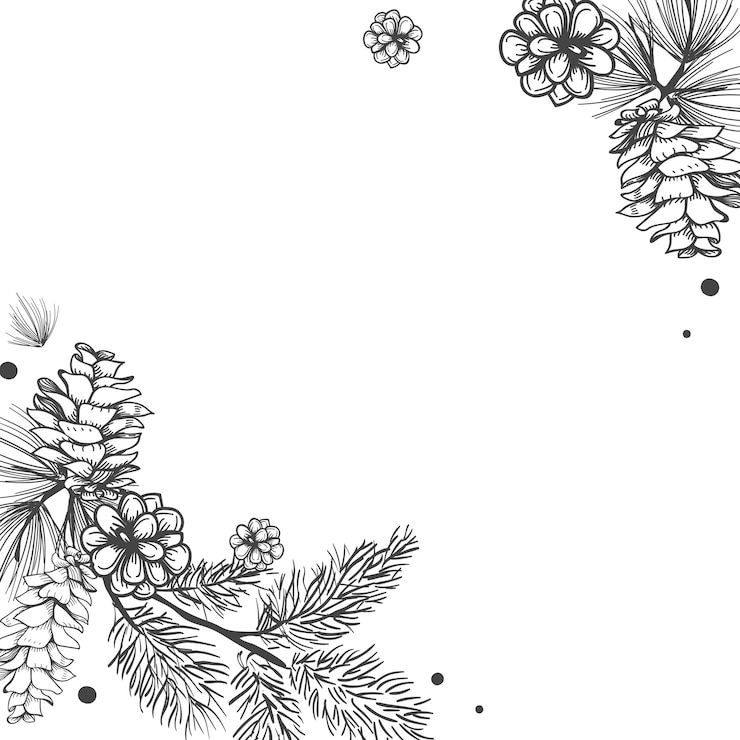 Kostenlose Vektor leere blumen einladen