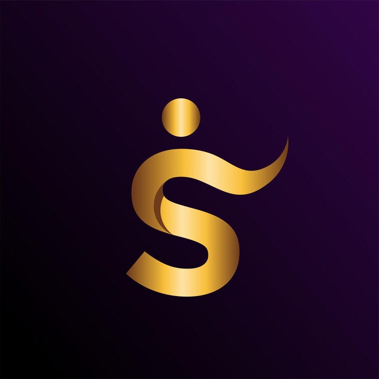 Kostenlose Vektor letter logo branding design farbverlauf minimalistisch