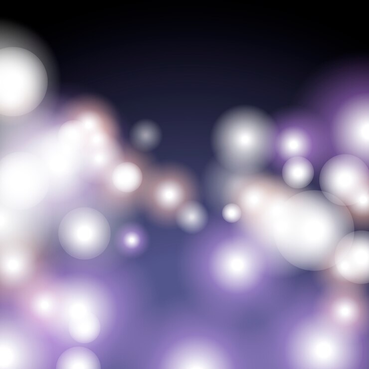Kostenlose Vektor lila hintergrund bokeh