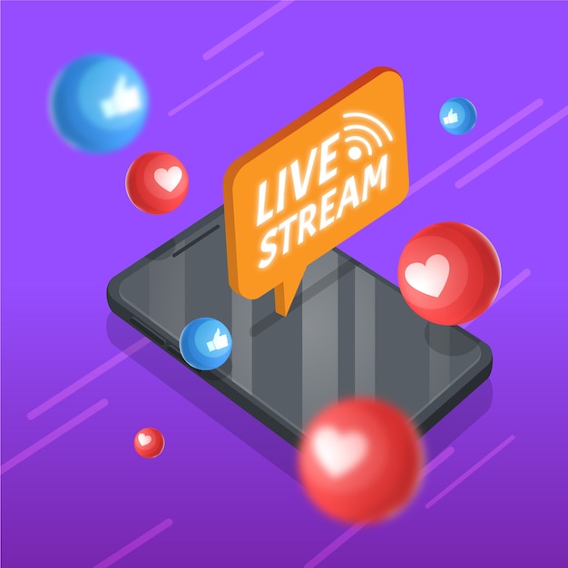 Live-stream-konzept