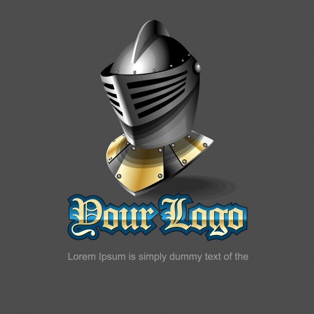 Logo mit einem Helm