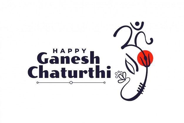 Lord ganesha festival von ganesh chaturthi