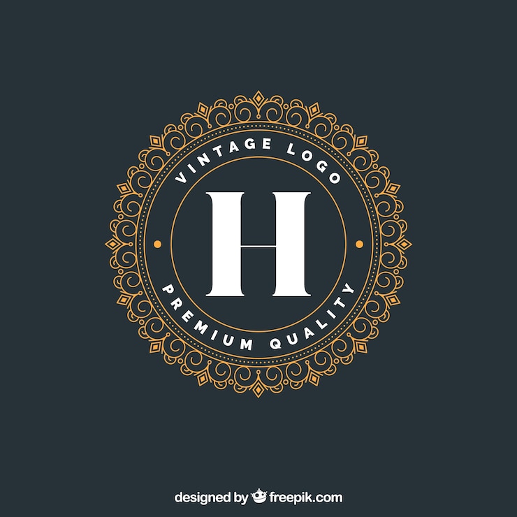 Kostenlose Vektor luxus-logo-vorlage