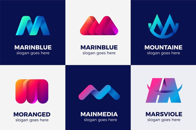 M Logo Sammlung