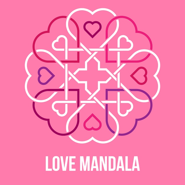Mandala hintergrund design