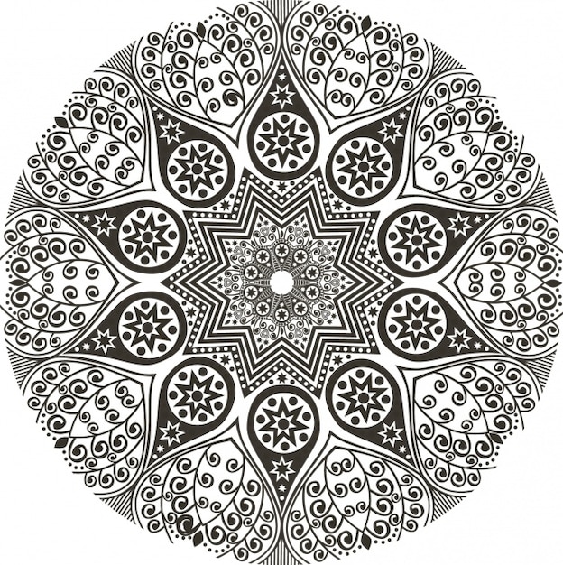 Mandala hintergrund-design