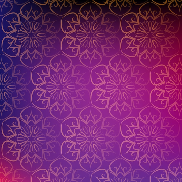 Mandala Muster Hintergrund