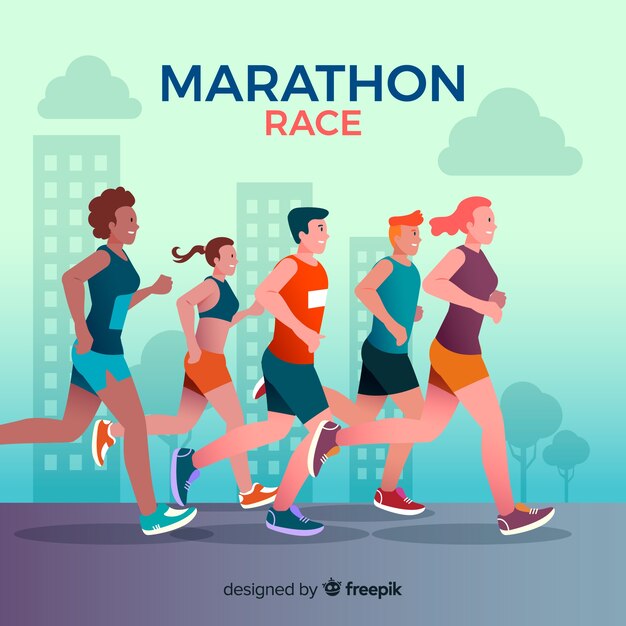 Marathon rennen