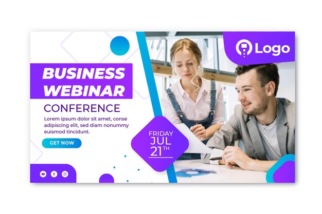 Marketing Business Banner Vorlage