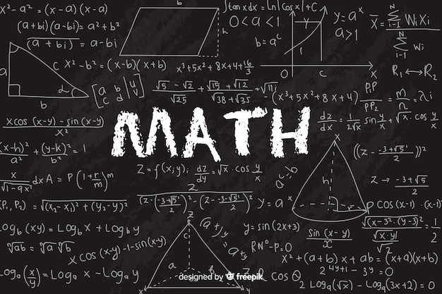 Mathe Tafel Hintergrund